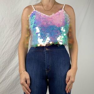 Sequin top